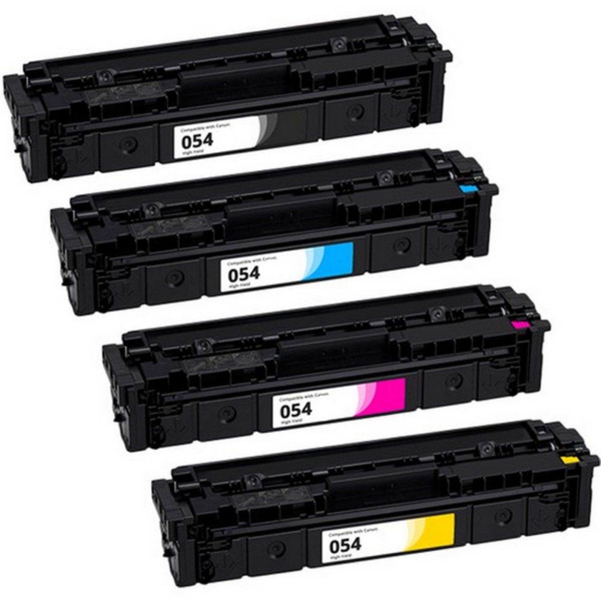 Picture of Bundled 3013C001, 3014C001, 3015C001, 3016C001 (Cartridge 055) Black, Cyan, Magenta, Yellow Toner Cartridges