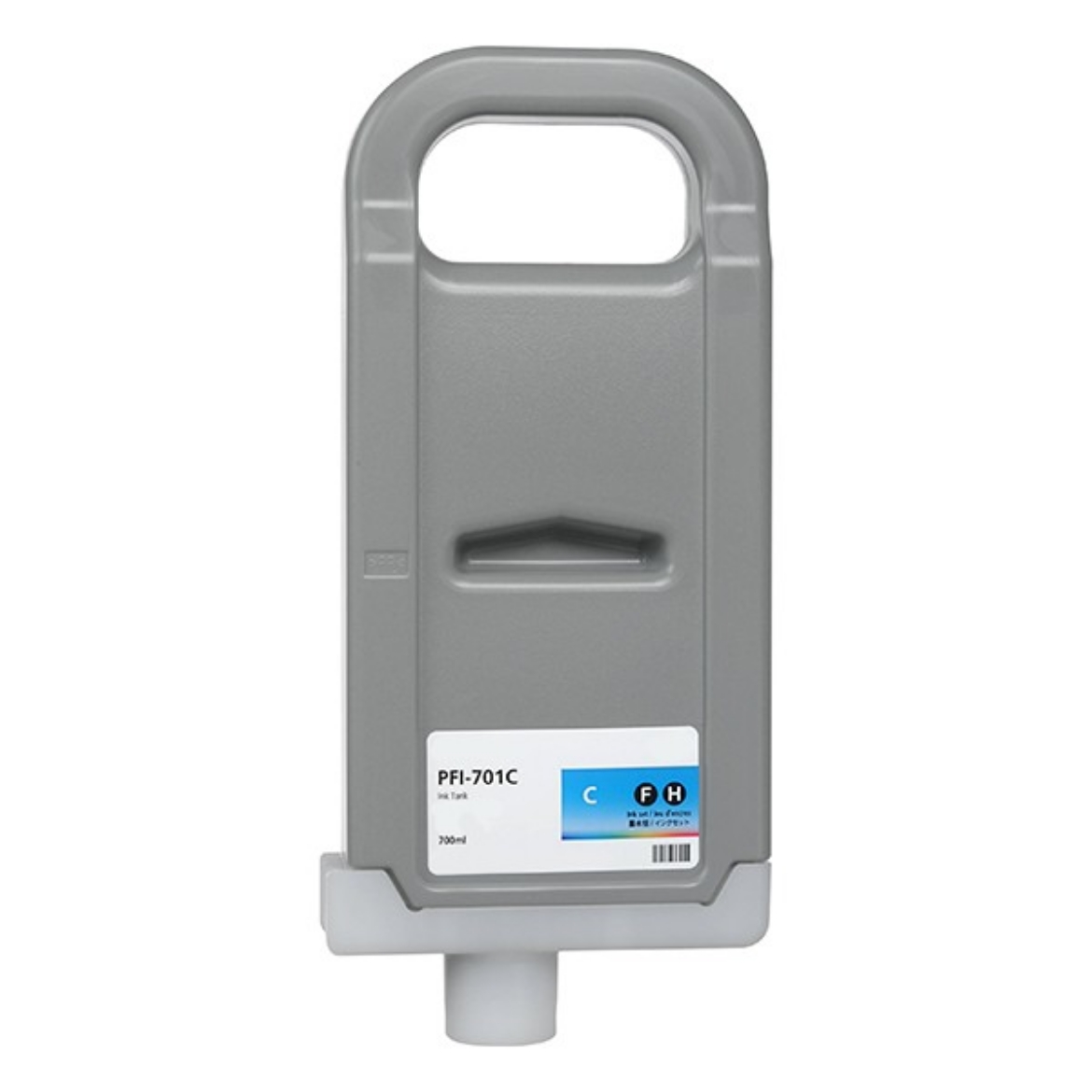 Picture of Compatible 0901B001 (PFI-701C) Cyan Inkjet Cartridge (700 ml)