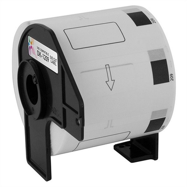 Show details for Compatible DK-1209 1.1" x 2.4" / 28.9mm x 62mm Die-cut Small White Paper Address Labels (300 pcs) Picture of Compatible DK-1209 1.1" x 2.4" / 28.9mm x 62mm Die-cut Small White Paper Address Labels (300 pcs)