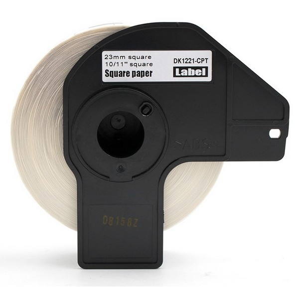 Show details for Compatible DK-1221 Square White Paper Adhesive Labels (0.9" / 23mm) Picture of Compatible DK-1221 Square White Paper Adhesive Labels (0.9" / 23mm)