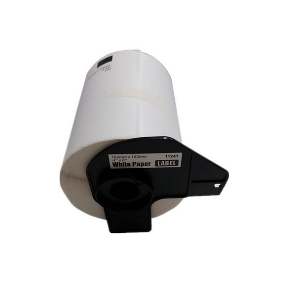 Show details for Compatible DK-1241 Large Shipping White Paper Labels Picture of Compatible DK-1241 Large Shipping White Paper Labels