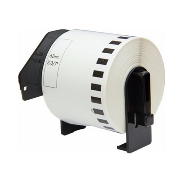 Show details for Compatible DK2205 White 2.4'' x 100'/ 62mm x 30.4m Continous Length White Paper (400 pcs) Picture of Compatible DK2205 White 2.4'' x 100'/ 62mm x 30.4m Continous Length White Paper (400 pcs)