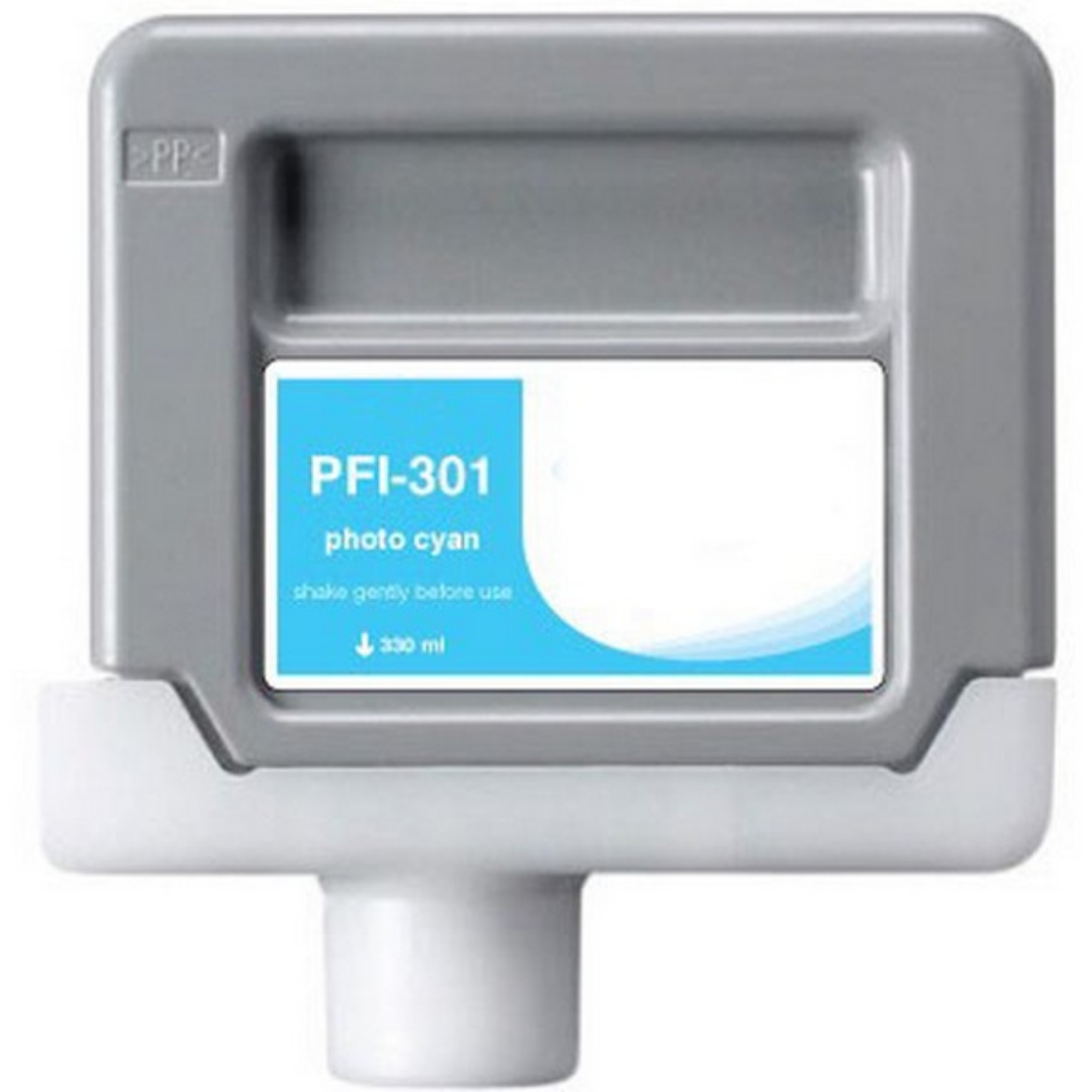 Picture of Compatible 1490B001 (PFI-301PC) Photo Cyan Inkjet Cartridge (330 ml)