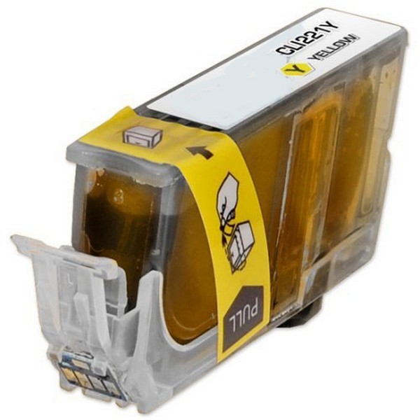 Show details for Compatible 2949B001 (CLI-221Y) Yellow Inkjet Cartridge (420 Yield) Picture of Compatible 2949B001 (CLI-221Y) Yellow Inkjet Cartridge (420 Yield)