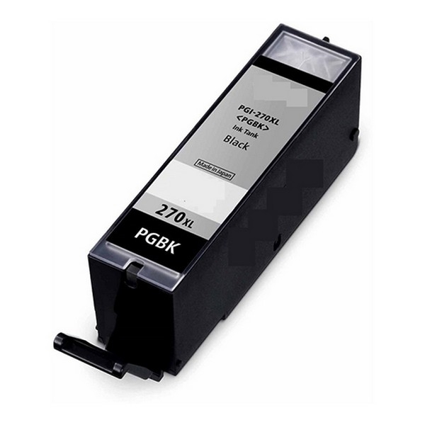 Show details for Compatible 0319C001AA (PGI-270XLBK) High Yield Black Ink Cartridge (500 Yield) Picture of Compatible 0319C001AA (PGI-270XLBK) High Yield Black Ink Cartridge (500 Yield)