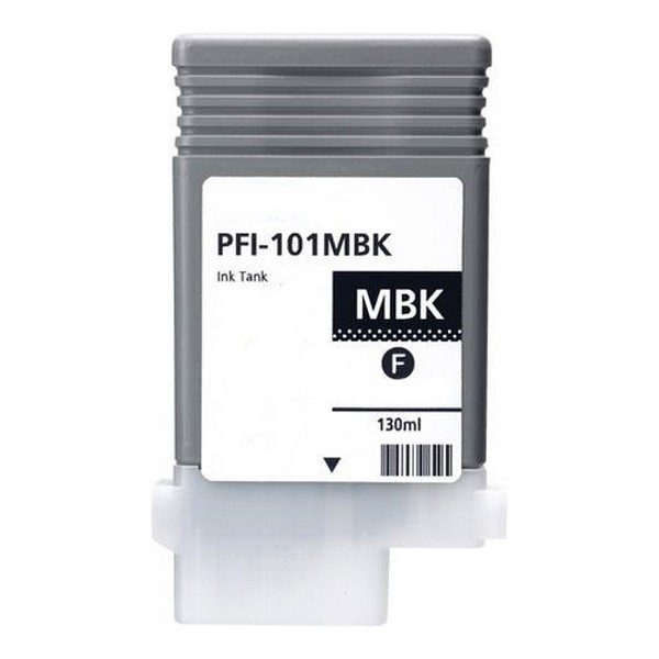 Show details for Compatible 0882B001AA (PFI-101MBK) Matte Black Pigment Inkjet Cartridge Picture of Compatible 0882B001AA (PFI-101MBK) Matte Black Pigment Inkjet Cartridge