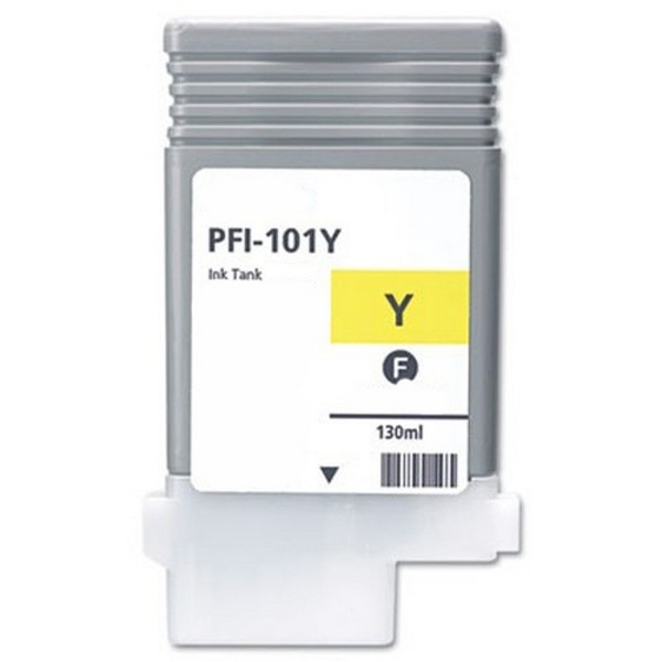 Show details for Compatible 0886B001AA (PFI-101Y) Yellow Inkjet Cartridge (130 ml) Picture of Compatible 0886B001AA (PFI-101Y) Yellow Inkjet Cartridge (130 ml)