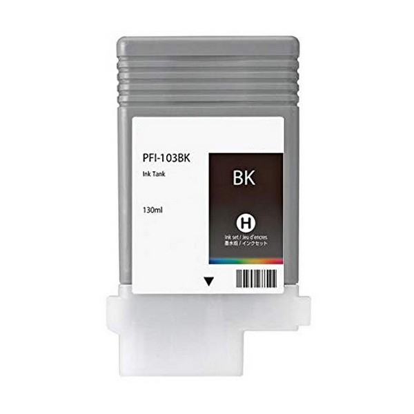 Show details for Compatible 2212B001AA (PFI-103BK) Black Pigment Inkjet Cartridge (130 ml) Picture of Compatible 2212B001AA (PFI-103BK) Black Pigment Inkjet Cartridge (130 ml)