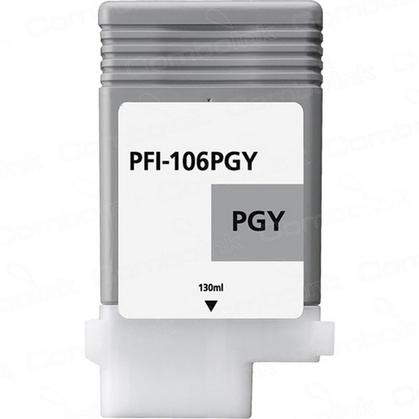 Show details for Compatible 6631B001AA (PFI-106PGY) Photo Gray Inkjet Cartridge (130 ml) Picture of Compatible 6631B001AA (PFI-106PGY) Photo Gray Inkjet Cartridge (130 ml)