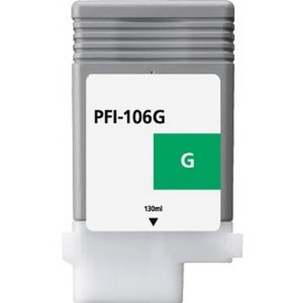 Show details for Compatible 6628B001AA (PFI-106Green) Green Inkjet Cartridge (130 ml) Picture of Compatible 6628B001AA (PFI-106Green) Green Inkjet Cartridge (130 ml)