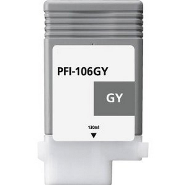 Show details for Compatible 6630B001AA (PFI-106GY) Gray Inkjet Cartridge (130 ml) Picture of Compatible 6630B001AA (PFI-106GY) Gray Inkjet Cartridge (130 ml)