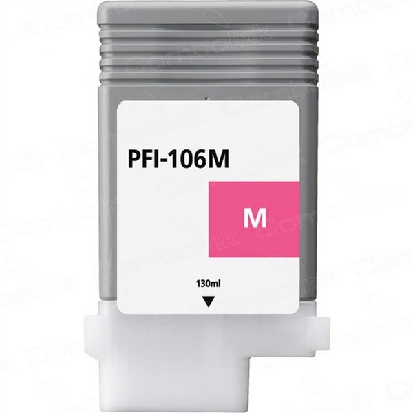 Show details for Compatible 6623B001AA (PFI-106M) Magenta Inkjet Cartridge (130 ml) Picture of Compatible 6623B001AA (PFI-106M) Magenta Inkjet Cartridge (130 ml)