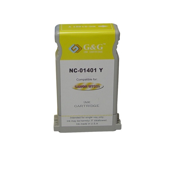Show details for Compatible 7571A001 (BCI-1401Y) Yellow Inkjet Cartridge Picture of Compatible 7571A001 (BCI-1401Y) Yellow Inkjet Cartridge