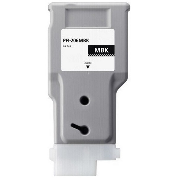 Show details for Compatible 5302B001AA (PFI-206MBK) Matte Black Ink Cartridge (300 ml) Picture of Compatible 5302B001AA (PFI-206MBK) Matte Black Ink Cartridge (300 ml)