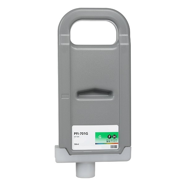 Show details for Compatible 0907B001AA (PFI-701G) Green Inkjet Cartridge (700 ml) Picture of Compatible 0907B001AA (PFI-701G) Green Inkjet Cartridge (700 ml)