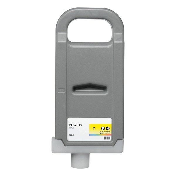 Show details for Compatible 0903B001AA (PFI-701Y) Yellow Inkjet Cartridge (700 ml) Picture of Compatible 0903B001AA (PFI-701Y) Yellow Inkjet Cartridge (700 ml)