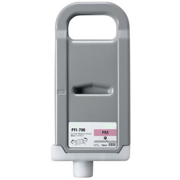 Show details for Compatible 6686B001AA (PFI-706PM) Photo Magenta Ink Cartridge (700 ml) Picture of Compatible 6686B001AA (PFI-706PM) Photo Magenta Ink Cartridge (700 ml)