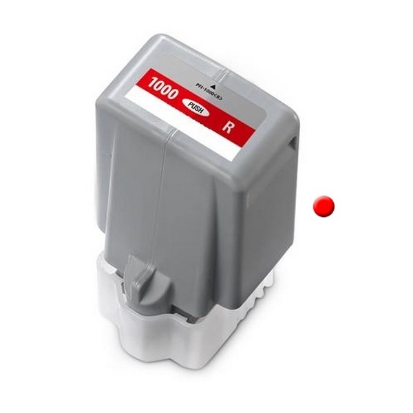 Show details for Compatible PFI-1000R (0554C002) Red Pigment Ink Cartridge (80 ml) Picture of Compatible PFI-1000R (0554C002) Red Pigment Ink Cartridge (80 ml)