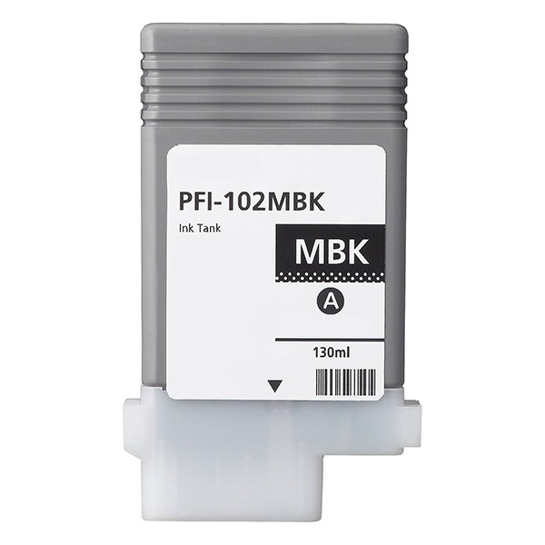 Show details for Compatible 0894B001AA (PFI-102MBk) Matte Black Inkjet Cartridge (130 Yield) Picture of Compatible 0894B001AA (PFI-102MBk) Matte Black Inkjet Cartridge (130 Yield)