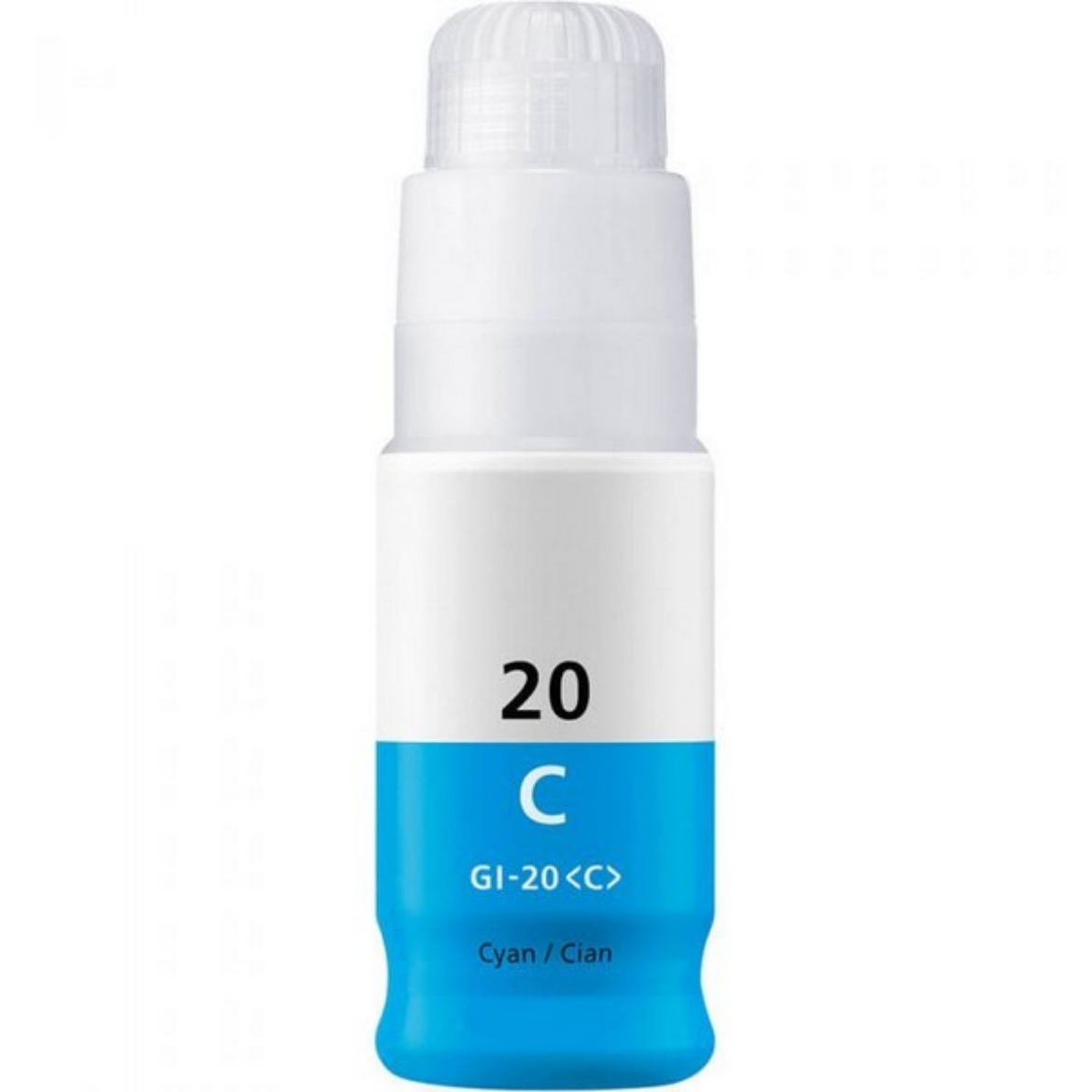 Picture of Compatible 3394C001 (GI-20C) Cyan Dye Ink Bottle (7700 Yield)