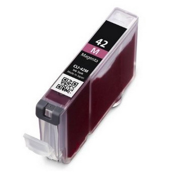 Show details for Compatible 6386B002 (CLI-42M) Magenta Inkjet Cartridge (13 ml) Picture of Compatible 6386B002 (CLI-42M) Magenta Inkjet Cartridge (13 ml)