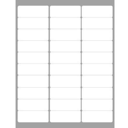 Picture of Compatible 5160 N/A Address Labels (100 sheets per pack) (1" x 2.625")