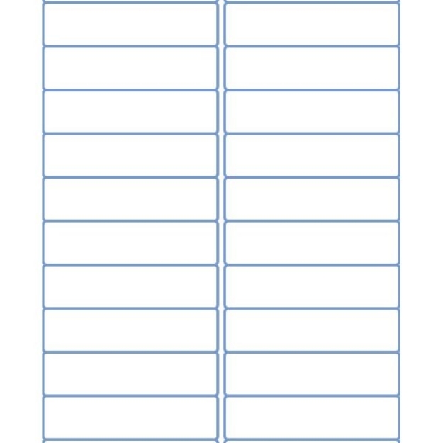 Picture of Compatible 5161 N/A Address Labels (100 sheets per pack) (1" x 4")