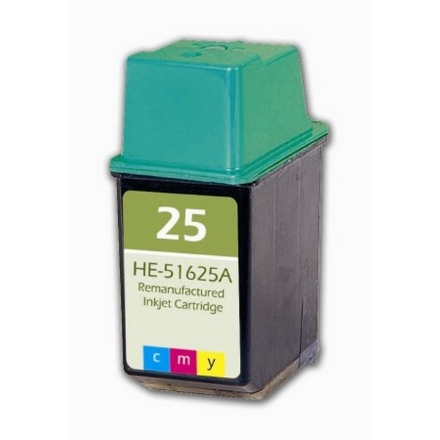 Picture of Compatible 51625A (HP 25) Tri-Color Inkjet Cartridge (250 Yield)