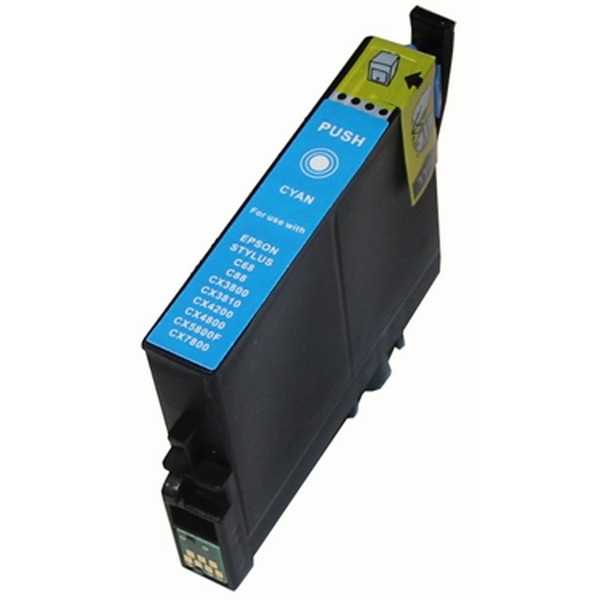 Show details for Compatible T060220 (Epson 60) Cyan Ink Cartridge (600 Yield) Picture of Compatible T060220 (Epson 60) Cyan Ink Cartridge (600 Yield)