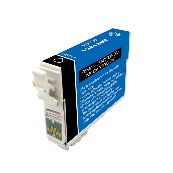 Show details for Compatible T125120 (Epson 125) Black Ink Cartridge (385 Yield) Picture of Compatible T125120 (Epson 125) Black Ink Cartridge (385 Yield)
