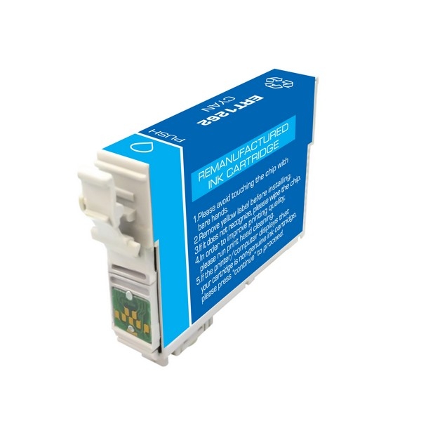 Show details for Compatible T126220 (Epson 126) High Yield Cyan Ink Cartridge (470 Yield) Picture of Compatible T126220 (Epson 126) High Yield Cyan Ink Cartridge (470 Yield)