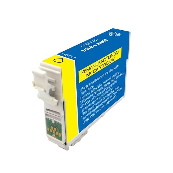 Show details for Compatible T126420 (Epson 126) High Yield Yellow Inkjet Cartridge (470 Yield) Picture of Compatible T126420 (Epson 126) High Yield Yellow Inkjet Cartridge (470 Yield)