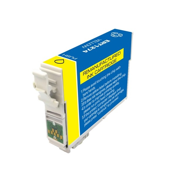 Show details for Compatible T127420 (Epson 127) Extra High Yield Yellow Inkjet Cartridge (775 Yield) Picture of Compatible T127420 (Epson 127) Extra High Yield Yellow Inkjet Cartridge (775 Yield)