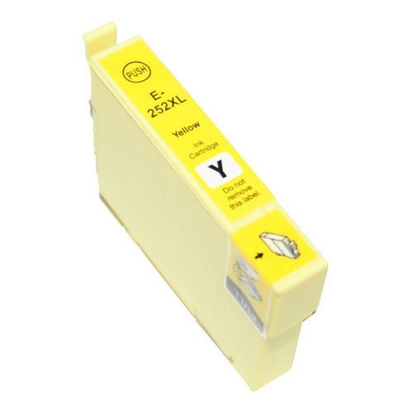 Show details for Compatible T252XL420 (Epson T252XL) High Yield Yellow Inkjet Cartridge (1100 Yield) Picture of Compatible T252XL420 (Epson T252XL) High Yield Yellow Inkjet Cartridge (1100 Yield)