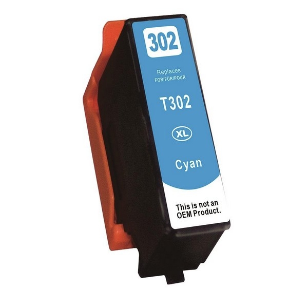 Show details for Compatible T302XL220-S (Epson T302XL) High Yield Cyan Ink Cartridge Picture of Compatible T302XL220-S (Epson T302XL) High Yield Cyan Ink Cartridge