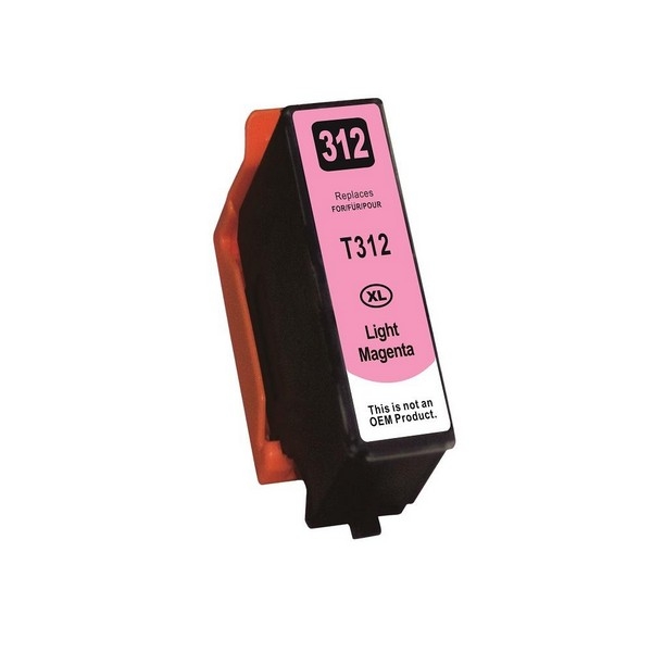 Show details for Compatible T312XL620-S (Epson T312XL) High Yield Light Magenta Ink Cartridge Picture of Compatible T312XL620-S (Epson T312XL) High Yield Light Magenta Ink Cartridge