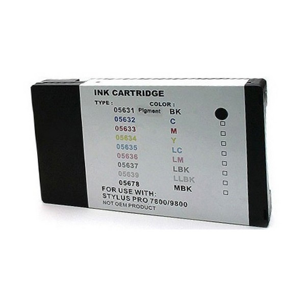 Show details for Compatible T563100 Photo Black Pigment Inkjet Cartridge Picture of Compatible T563100 Photo Black Pigment Inkjet Cartridge