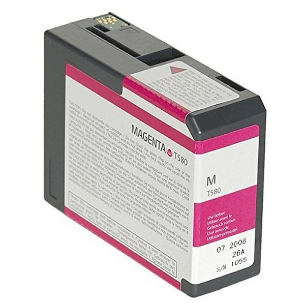 Show details for Compatible T580A00 Magenta Ultra Ink Picture of Compatible T580A00 Magenta Ultra Ink