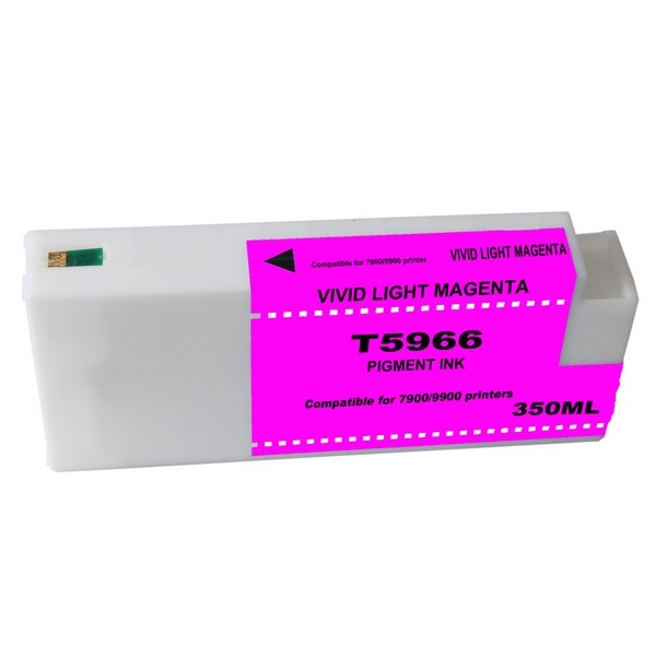 Show details for Compatible T596600 Light Magenta Inkjet Cartridge (350 ml) Picture of Compatible T596600 Light Magenta Inkjet Cartridge (350 ml)