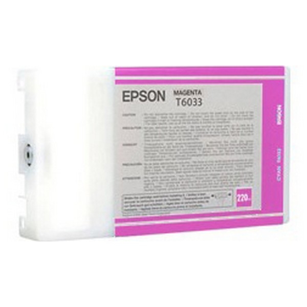 Show details for Compatible T603300 Magenta UltraChrome K3 Ink Cartridge (220 ml) Picture of Compatible T603300 Magenta UltraChrome K3 Ink Cartridge (220 ml)