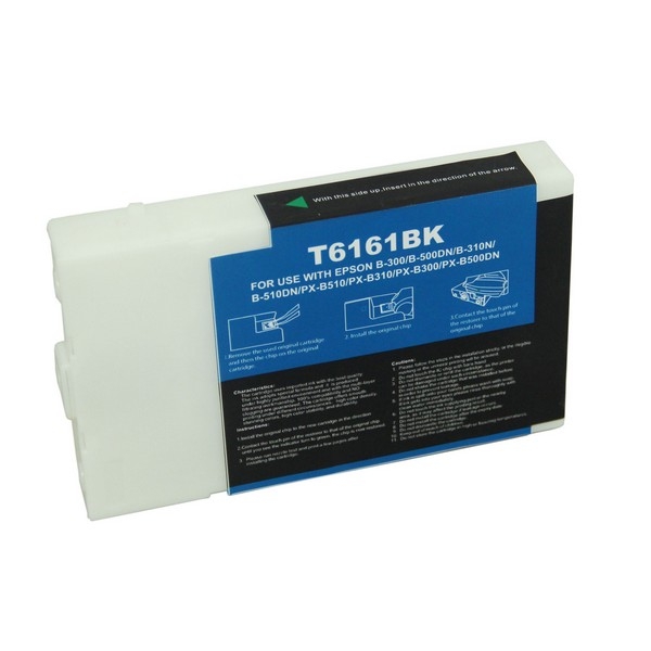 Show details for Compatible T616100 (Epson 616) Black Inkjet Cartridge (3000 Yield) Picture of Compatible T616100 (Epson 616) Black Inkjet Cartridge (3000 Yield)