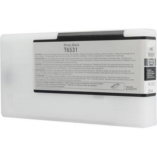 Show details for Compatible T653100 Photo Black UltraChrome HDR Ink Cartridge (200 ml) Picture of Compatible T653100 Photo Black UltraChrome HDR Ink Cartridge (200 ml)
