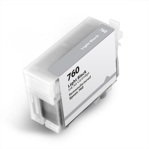 Show details for Compatible T760920 (Epson 760) Light Light Black Ink Cartridge (32 ml) Picture of Compatible T760920 (Epson 760) Light Light Black Ink Cartridge (32 ml)