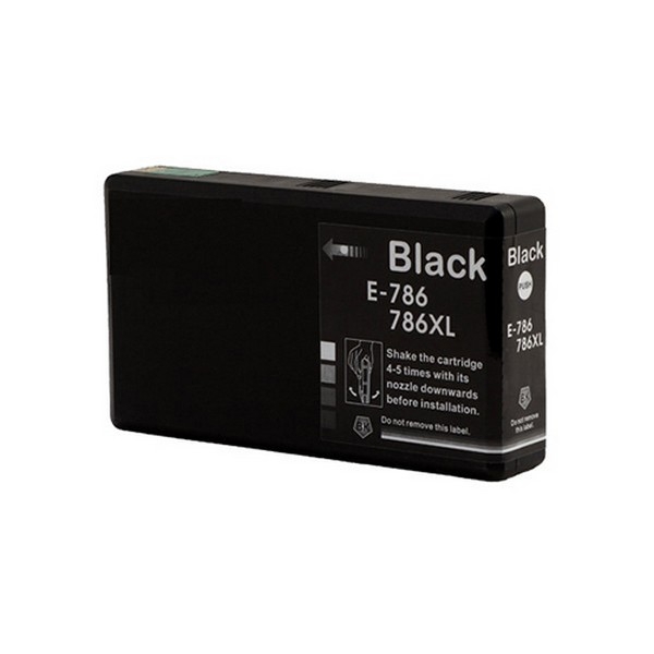 Show details for Compatible T786XL120 (Epson 786XL) Ultra High Yield Black Inkjet Cartridge (2600 Yield) Picture of Compatible T786XL120 (Epson 786XL) Ultra High Yield Black Inkjet Cartridge (2600 Yield)