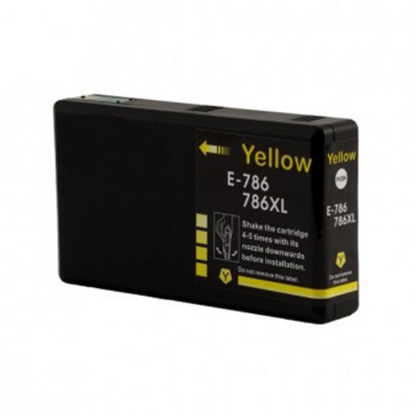 Show details for Compatible T786XL420 (Epson 786XL) Ultra High Yield Yellow Inkjet Cartridge (2000 Yield) Picture of Compatible T786XL420 (Epson 786XL) Ultra High Yield Yellow Inkjet Cartridge (2000 Yield)