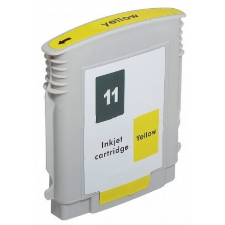 Picture of Compatible C4838A (HP 11) Yellow Ink Cartridge (1750 Yield)