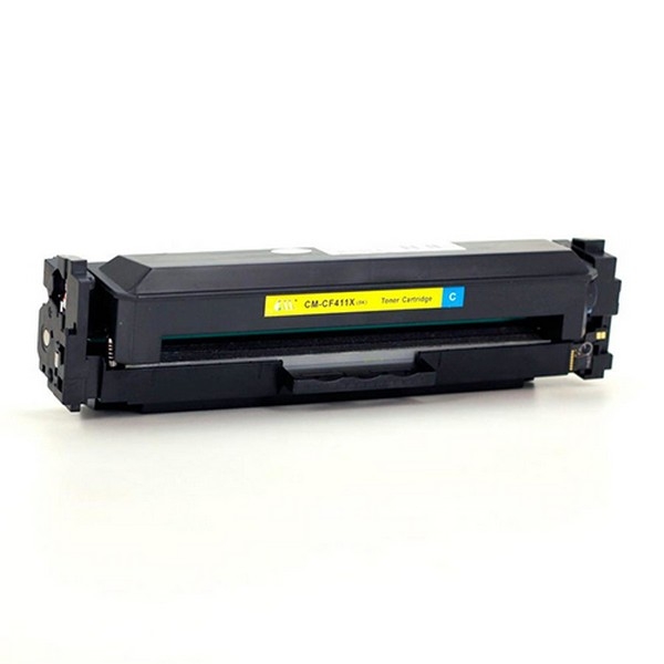 Show details for Compatible CF411X (HP 410X) High Yield Cyan Toner Cartridge (5000 Yield) Picture of Compatible CF411X (HP 410X) High Yield Cyan Toner Cartridge (5000 Yield)