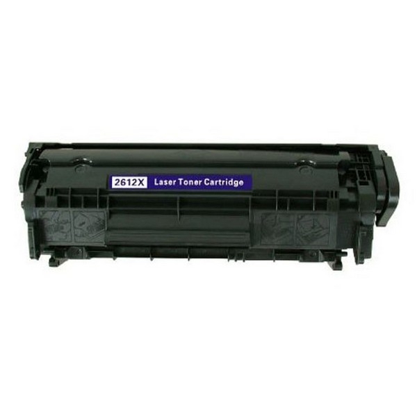 Show details for Compatible Q2612X (HP 12X) Black Toner Cartridge (2500 Yield) Picture of Compatible Q2612X (HP 12X) Black Toner Cartridge (2500 Yield)