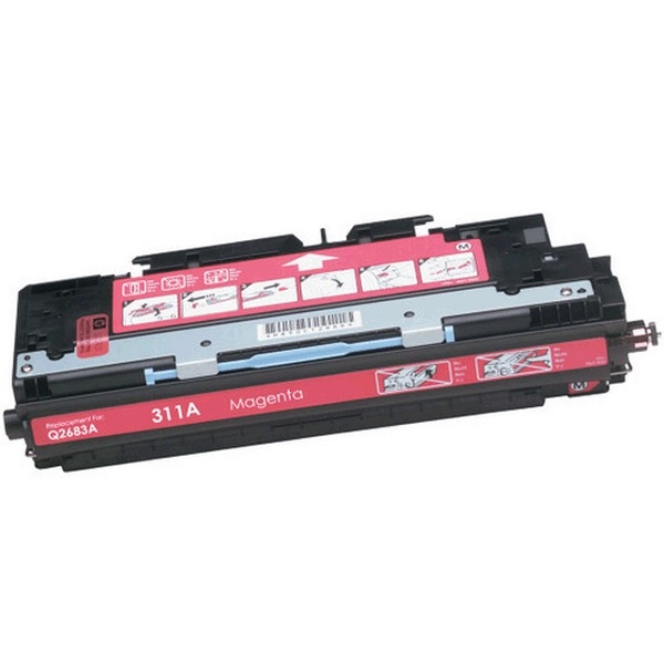 Show details for Compatible Q2683A (HP 311A) Magenta Toner Cartridge (6000 Yield) Picture of Compatible Q2683A (HP 311A) Magenta Toner Cartridge (6000 Yield)