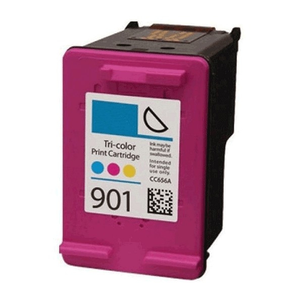 Show details for Compatible CC656AN (HP 901) Tri-Color Ink Cartridge (360 Yield) Picture of Compatible CC656AN (HP 901) Tri-Color Ink Cartridge (360 Yield)